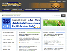 Tablet Screenshot of forum-wodociagi.pl